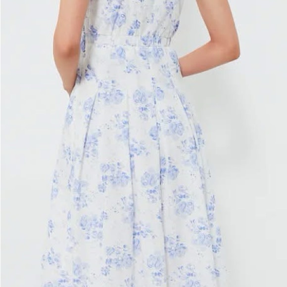 Blue and White Maxi Sundress - Picture 3 of 3